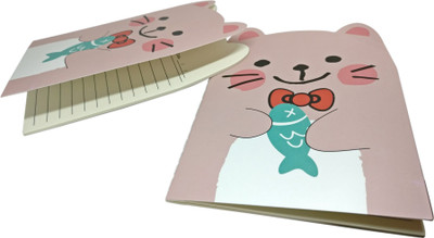 Aumni Crafts Mini Gift Set(Kids Small Notebooks Notepads Memopads, Pink, Pack of 10)