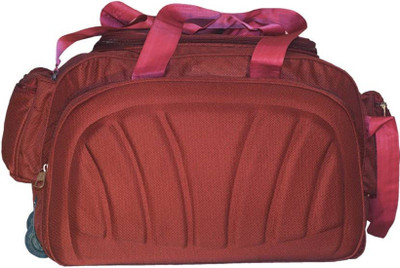 Inte Enterprises (Expandable) maroon Travel Duffel Bag(Maroon)