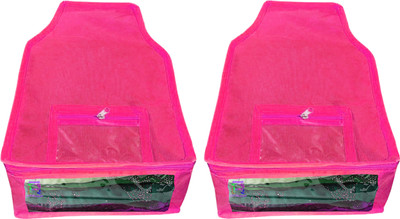 Atorakushon new and modern stylish dresses covers Non Woven, Blouse , Saree Lahenga cover / Wedding Gift, wardrobe orgniser\Regular Clothes Bag, Vanity pouch Pack Of 2 (Pink) at 2 pcs Blouse Cover Non woven pink(Pink)
Atorakushon new and modern stylish dresses covers Non Woven, Blouse , Saree Lahenga cover / Wedding Gift, wardrobe orgniser\Regular Clothes Bag, Vanity pouch Pack Of 2 (Pink) at 2 pcs Blouse Cover Non woven pink(Pink)