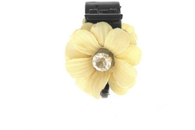 Anuradha Art Jewellery Clutcher Hair Claw(Yellow)