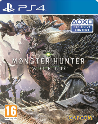 Monster Hunter: Worlds (Steelbook Edition)(for PS4)