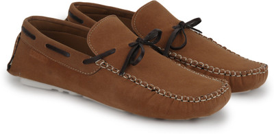 Indigo Nation Driving Shoes For Men(Brown, Camel