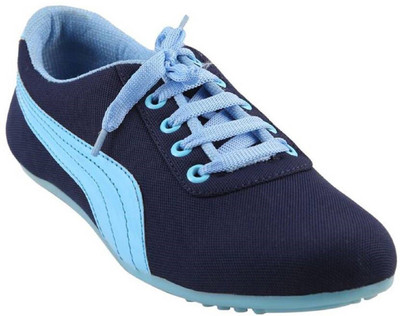saffey Canvas Shoes For Women(Blue