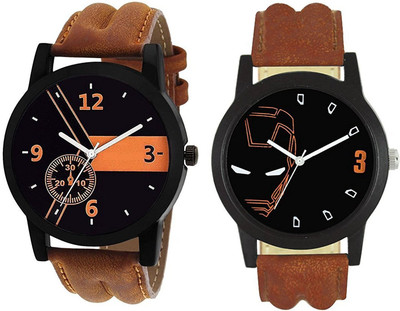 Mishva Analog Black Dial Men's & Boys Watch - For Men