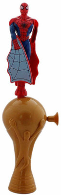 piggie flying spider man(Red, Gold)