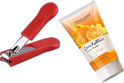 Oriflame Sweden Love Nature Face Wash Orange 50ml (32223) With Nail Cutter(Set of 2)
Oriflame Sweden Love Nature Face Wash Orange 50ml (32223) With Nail Cutter(Set of 2)