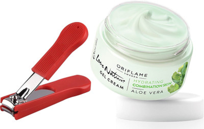Oriflame Sweden Love Nature Gel Cream Aloe Vera 50ml (32407) With Nail Cutter(Set of 2)
Oriflame Sweden Love Nature Gel Cream Aloe Vera 50ml (32407) With Nail Cutter(Set of 2)
