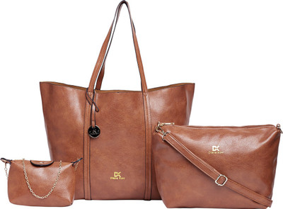 Diana Korr Hand-held Bag(Brown)