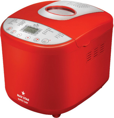 Max Star BM01 Super Chef Bread Maker(Red)
