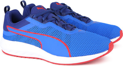 Puma Flare 2 Running Shoes For Men(Blue, Red, Lapis blue-toreador