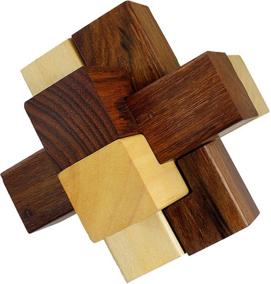 WoodCart H@ndmade 3D Wooden 6-Pieces Piller Mix Design Interlocking Block Toy Puzzles for Adults - Brain Teasers Games and Puzzles(6 Pieces)
WoodCart H@ndmade 3D Wooden 6-Pieces Piller Mix Design Interlocking Block Toy Puzzles for Adults - Brain Teasers Games and Puzzles(6 Pieces)