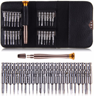 KeepCart 25 in 1 Precision Screwdriver Set Multi Pocket Repair Tool Kit Standard Screwdriver Set(Pack of 1), Silver
KeepCart 25 in 1 Precision Screwdriver Set Multi Pocket Repair Tool Kit Standard Screwdriver Set(Pack of 1), Silver