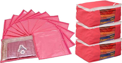 Kuber Industries Designer " Saree Cover Combo 3 Pcs Set And Single Packing Saree Cover COMBHATHKADI16(Pink)
Kuber Industries Designer " Saree Cover Combo 3 Pcs Set And Single Packing Saree Cover COMBHATHKADI16(Pink)