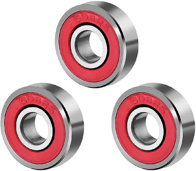 Premsons 608 Ball Bearing - Pack of 3 - for Hand Spinner Fidget Kit and Skateboard, 22x10x7 mm Skate Bearings Toy Replacement Part(Red)
Premsons 608 Ball Bearing - Pack of 3 - for Hand Spinner Fidget Kit and Skateboard, 22x10x7 mm Skate Bearings Toy Replacement Part(Red)