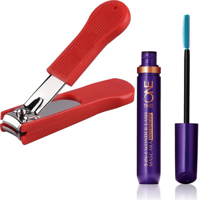 Oriflame Sweden The ONE 5-in-1 Wonder Lash Waterproof Mascara 8ml ( Black - 33004 ) With Nail Cutter(Set of 2)
Oriflame Sweden The ONE 5-in-1 Wonder Lash Waterproof Mascara 8ml ( Black - 33004 ) With Nail Cutter(Set of 2)