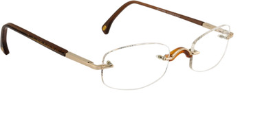 Glitters Rimless Rectangle Frame(52 mm