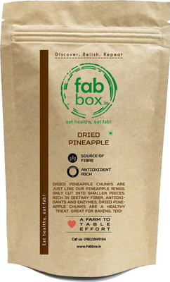 FabBox Dried Pineapple(80 g, Pouch)