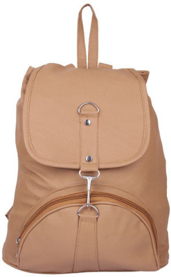 Aj style Aj052 10 L Backpack(Beige), Tan