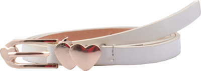 Antiformal Women Casual, Party, Formal, Evening White Artificial Leather Belt
Antiformal Women Casual, Party, Formal, Evening White Artificial Leather Belt