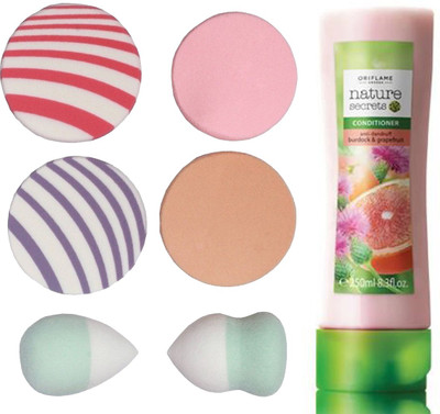 Oriflame Sweden Nature Secrets Conditioner Anti-Dandruff with Burdock & Grapefruit 250ml (22695) With Puff Sponge(Set of 7)
Oriflame Sweden Nature Secrets Conditioner Anti-Dandruff with Burdock & Grapefruit 250ml (22695) With Puff Sponge(Set of 7)