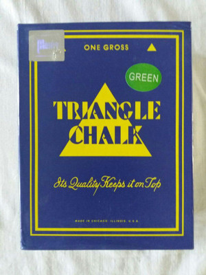 21 Balls 21b164 TRIANGLE CHALK A GRADE Snooker, Pool, Billiards Cue Stick(Silicone)