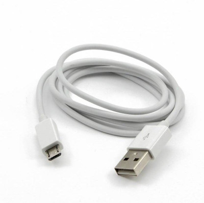 Voltexo Mico_max Cnvas Mega 4G USB Cable(White)
