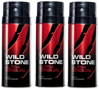 Wild Stone Ultra Sensual Deodorant Spray Pack of 3 Combo (150ML each) Deodorant Spray - For Men(450 ml, Pack of 3)
Wild Stone Ultra Sensual Deodorant Spray Pack of 3 Combo (150ML each) Deodorant Spray - For Men(450 ml, Pack of 3)