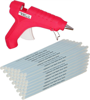 Upkaran 110-240V 40W Heating Hot Glue Gun TRIGGER ART CRAFT REPAIR TOOLS With 40PCS STICKS Standard Temperature Corded Glue Gun(11 mm)
Upkaran 110-240V 40W Heating Hot Glue Gun TRIGGER ART CRAFT REPAIR TOOLS With 40PCS STICKS Standard Temperature Corded Glue Gun(11 mm)