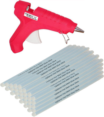 Upkaran 110-240V 40W Heating Hot Glue Gun TRIGGER ART CRAFT REPAIR TOOLS With 30PCS STICKS Standard Temperature Corded Glue Gun(11 mm)
Upkaran 110-240V 40W Heating Hot Glue Gun TRIGGER ART CRAFT REPAIR TOOLS With 30PCS STICKS Standard Temperature Corded Glue Gun(11 mm)
