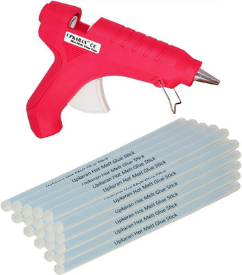 Upkaran 110-240V 40W Heating Hot Glue Gun TRIGGER ART CRAFT REPAIR TOOLS With 20PCS STICKS Standard Temperature Corded Glue Gun(11 mm)
Upkaran 110-240V 40W Heating Hot Glue Gun TRIGGER ART CRAFT REPAIR TOOLS With 20PCS STICKS Standard Temperature Corded Glue Gun(11 mm)