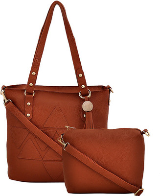 Mark & Keith Hand-held Bag(Brown)