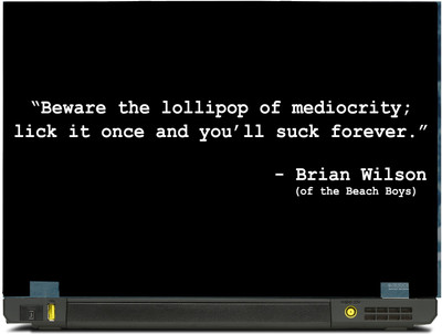 SkinShack Lollipop of Mediocrity - Quote (13.3 inch) Vinyl Laptop Decal 13.3