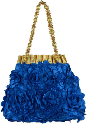 Tooba Handicraft Tooba Handicraft Party Wear Hand Embroidered Box Clutch Bag Purse Potli For Bridal, Casual, Party , Wedding Potli(Blue)
Tooba Handicraft Tooba Handicraft Party Wear Hand Embroidered Box Clutch Bag Purse Potli For Bridal, Casual, Party , Wedding Potli(Blue)