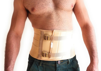 Relex-on ABDOMINAL SPPORT BELT Abdomen Support (L, Beige)