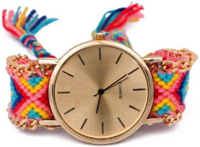 Talgo New Arrival Festive Season Special TGPLANEMULTI Gold Colour Round Dial Multi Colour Febric Strap TGPLANEMULTI Watch - For Girls
Talgo New Arrival Festive Season Special TGPLANEMULTI Gold Colour Round Dial Multi Colour Febric Strap TGPLANEMULTI Watch - For Girls