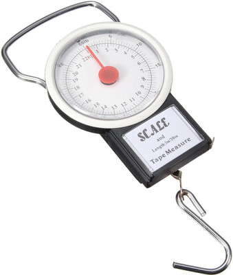 Sukot Travel Baggage Luggage Bag 50Lbs 22KG Hanging Hook Scale Measuring Tape Weighing Scale(Black & White)
Sukot Travel Baggage Luggage Bag 50Lbs 22KG Hanging Hook Scale Measuring Tape Weighing Scale(Black & White)