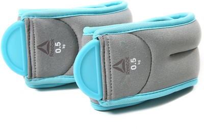 REEBOK ANKLE WEIGHTS 1KG - BLUE Blue Ankle Weight(1 kg)