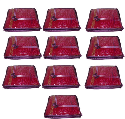 Addyz Deginer Pack of 10 Pieces Single Satin Saree Cover Salwar Suit Kamiz Cover Storage Bag Up to 2 Saree or Salwar in Each Saree Cover. Storage Bag(Purple)
Addyz Deginer Pack of 10 Pieces Single Satin Saree Cover Salwar Suit Kamiz Cover Storage Bag Up to 2 Saree or Salwar in Each Saree Cover. Storage Bag(Purple)
