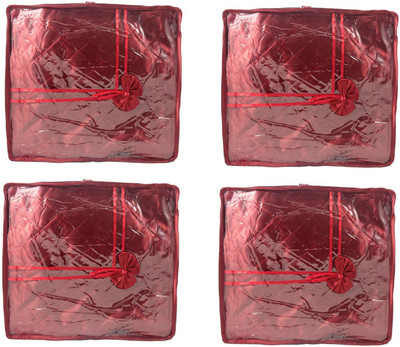 Addyz Deginer Pack of 4 Pieces Single Satin Saree Cover Salwar Suit Kamiz Cover Storage Bag Up to 2 Saree or Salwar in Each Saree Cover. Storage Bag(Maroon)
Addyz Deginer Pack of 4 Pieces Single Satin Saree Cover Salwar Suit Kamiz Cover Storage Bag Up to 2 Saree or Salwar in Each Saree Cover. Storage Bag(Maroon)
