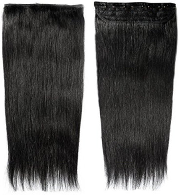 Confidence Clip On 100grams Real Human Extensions 1 pcs with 5 Clips Instant Volume And Thickness Straight (16 inch, Black) Hair Extension
Confidence Clip On 100grams Real Human Extensions 1 pcs with 5 Clips Instant Volume And Thickness Straight (16 inch, Black) Hair Extension