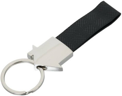 Shubheksha PU Strip Keychain with Hut Top Key Chain