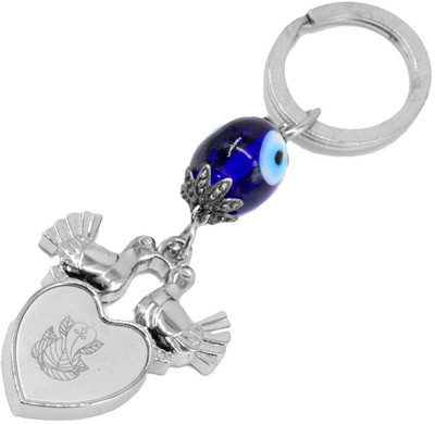 Faynci Beautiful Shree Ganesh with blue Evil Eye and Love Bird Keychain with Blue Crystals & Talisman Key Chain
Faynci Beautiful Shree Ganesh with blue Evil Eye and Love Bird Keychain with Blue Crystals & Talisman Key Chain