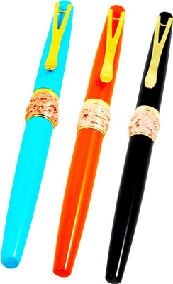 Auteur Lucky Dragon, Designer, Slim Nib, Light weight, Bright Colour, Exclusive Collection Fountain Pen(Pack of 3)
Auteur Lucky Dragon, Designer, Slim Nib, Light weight, Bright Colour, Exclusive Collection Fountain Pen(Pack of 3)