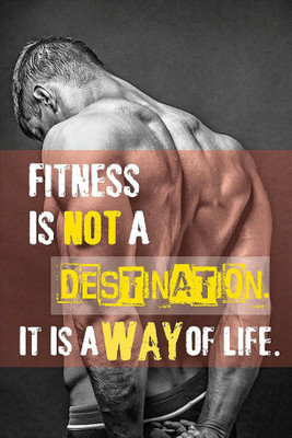 PW Original Quotes Decorative GYM Inspirational Wall Poster 13*19 inches Matte Finish Paper Print(19 inch X 13 inch, Rolled)
PW Original Quotes Decorative GYM Inspirational Wall Poster 13*19 inches Matte Finish Paper Print(19 inch X 13 inch, Rolled)