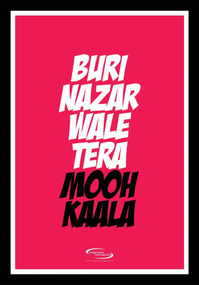 PW Buri Nazar Wale Wall Poster 13*19 inches Matte Finish Paper Print(19 inch X 13 inch, Rolled)
PW Buri Nazar Wale Wall Poster 13*19 inches Matte Finish Paper Print(19 inch X 13 inch, Rolled)