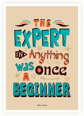 PW Expert Was Once A Beginner Motivational Quotes Wall Poster 13*19 inches Matte Finish Paper Print(19 inch X 13 inch, Rolled)
PW Expert Was Once A Beginner Motivational Quotes Wall Poster 13*19 inches Matte Finish Paper Print(19 inch X 13 inch, Rolled)