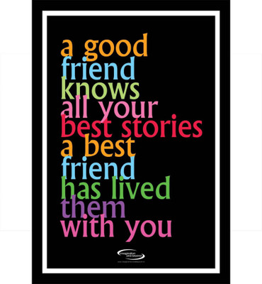 PW Best Friend - Black Wall Poster 13*19 inches Matte Finish Paper Print(19 inch X 13 inch, Rolled)
PW Best Friend - Black Wall Poster 13*19 inches Matte Finish Paper Print(19 inch X 13 inch, Rolled)
