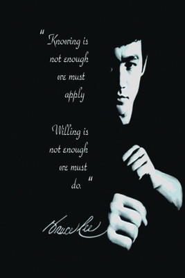 PW Bruce Lee Quote Wall Poster 13*19 inches Matte Finish Paper Print(19 inch X 13 inch, Rolled)
PW Bruce Lee Quote Wall Poster 13*19 inches Matte Finish Paper Print(19 inch X 13 inch, Rolled)