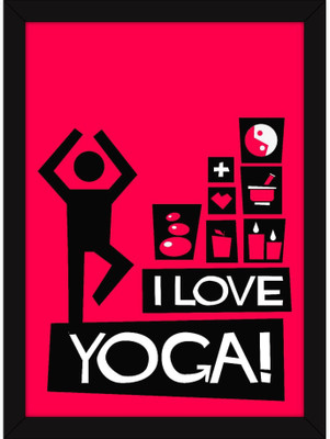 PW Yoga Gifts | Wall Quotes For Motivation And Inspiration |Fitness & Health - I Love Yoga Wall Poster 13*19 inches Matte Finish Paper Print(19 inch X 13 inch, Rolled)
PW Yoga Gifts | Wall Quotes For Motivation And Inspiration |Fitness & Health - I Love Yoga Wall Poster 13*19 inches Matte Finish Paper Print(19 inch X 13 inch, Rolled)