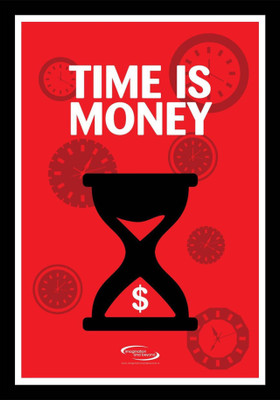 PW Time Is Money Wall Poster 13*19 inches Matte Finish Paper Print(19 inch X 13 inch, Rolled)
PW Time Is Money Wall Poster 13*19 inches Matte Finish Paper Print(19 inch X 13 inch, Rolled)